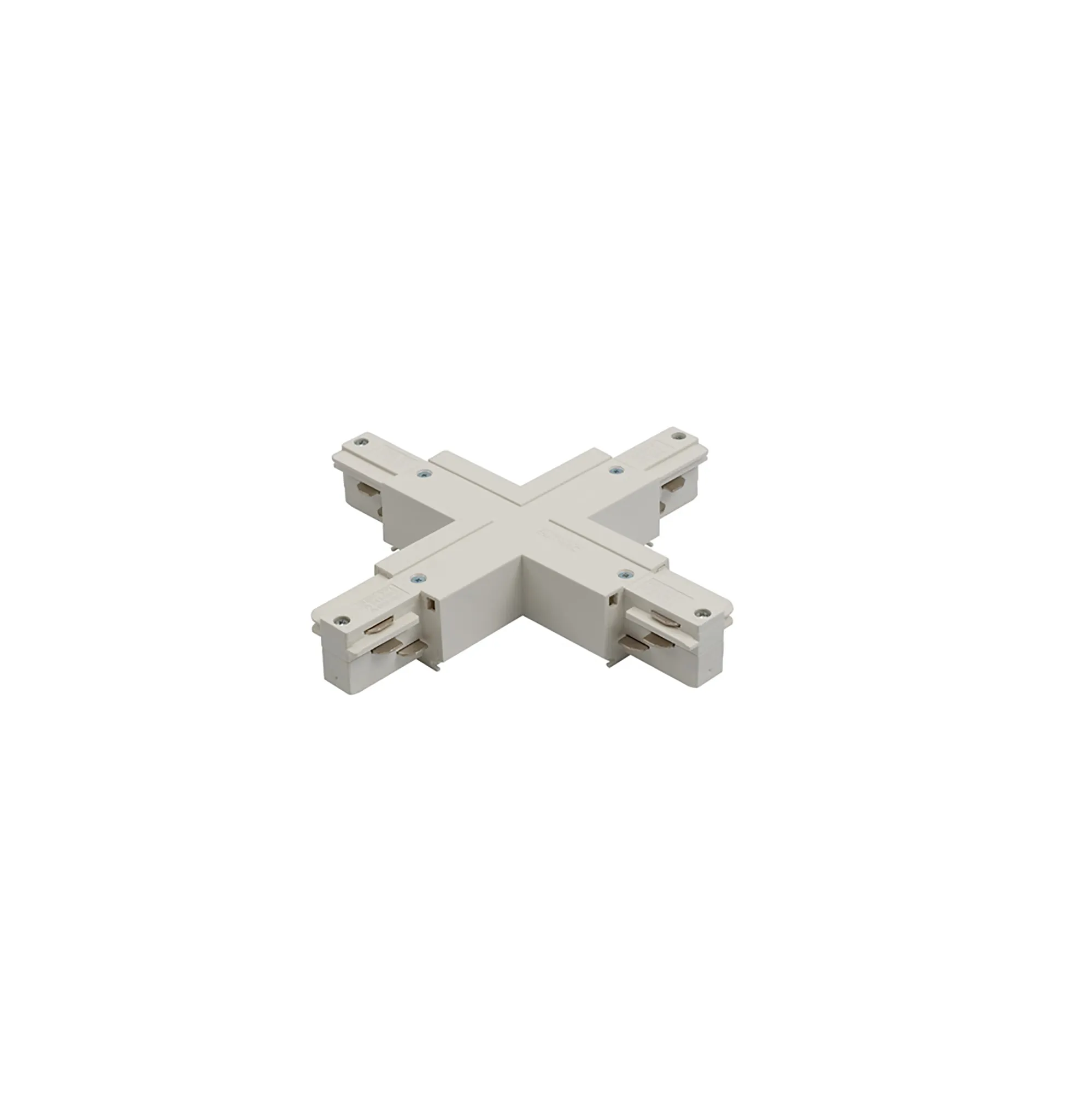 X Coupler With Feeding Option 3 Circuit Surface Mounted Track 3 Circuit Surface Mounted Track 555 1 1216 1  Eutrac 3 Circuit Surface-White